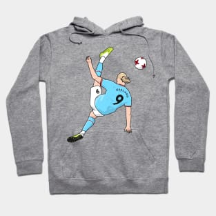 Bicycle kick haaland Hoodie